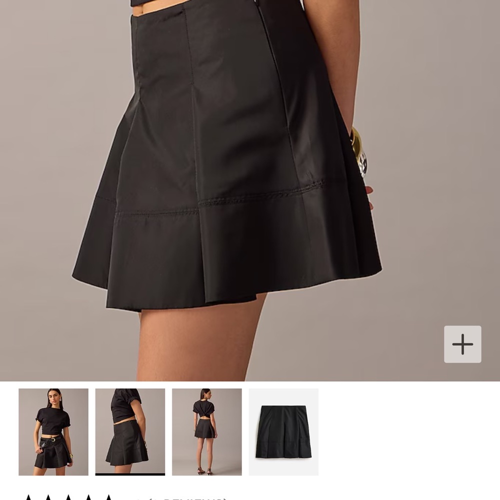 Black Jcrew skirt